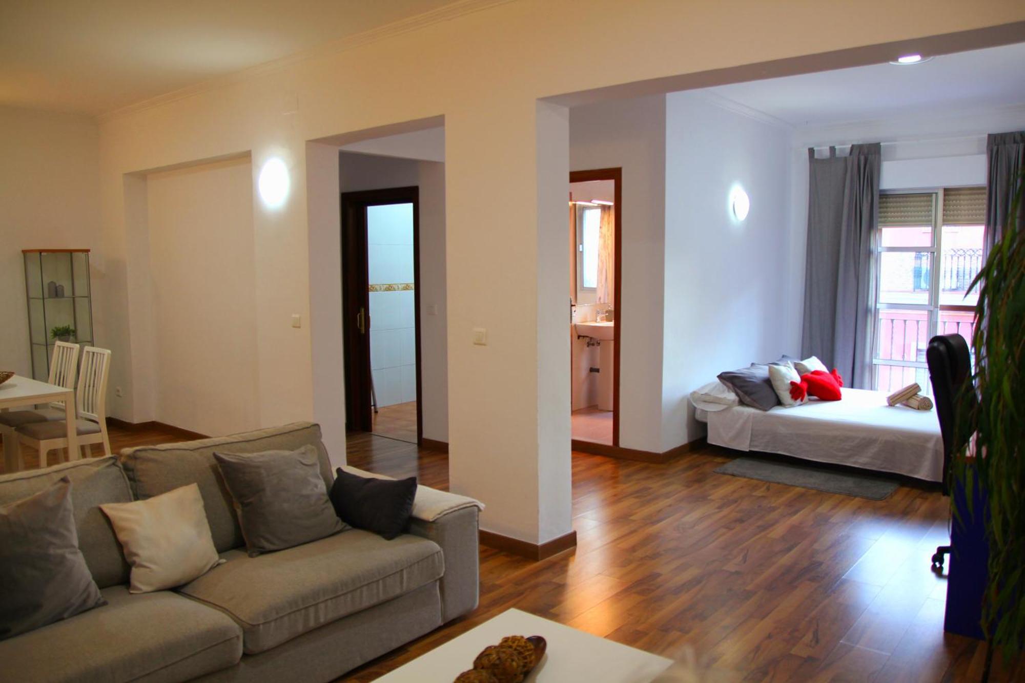 Villa Ahumor Apartamento Entero 20 M Sevilla -6Pax دوس إرماناس المظهر الخارجي الصورة